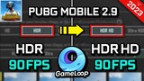 วิธีเปลี่ยนกราฟิก HDR เป็น HDR HD ใน PUBG MOBILE 2.9 PC Gameloop Emulator (2023)