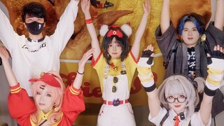 在麦当劳大喊鬼畜始祖【蓝蓝路】！