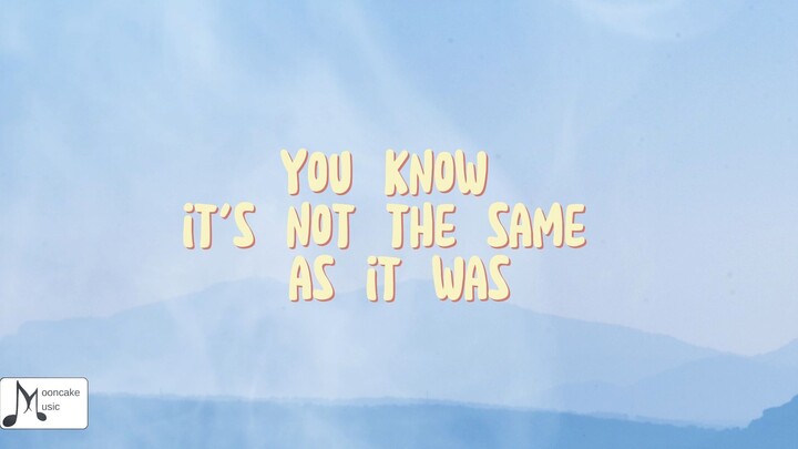 As It Was (Lyric Video) | Harry Styles  | Mooncake Music