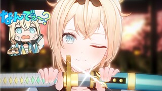 [Kaze is really/familiar] How cute is the 3D wind?