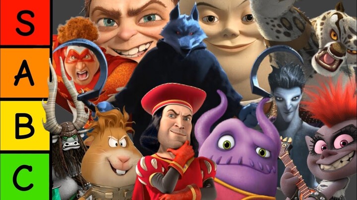 Ranking Every DreamWorks Villain (Worst to Best)