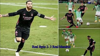 Chiến thắng kịch tính Real Madrid trước Real Betis - Vòng 3 La liga I hai studio official