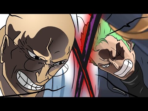 ZORO VS GOROSEI NUSJURO! Fan animation | One Piece chapter 1117