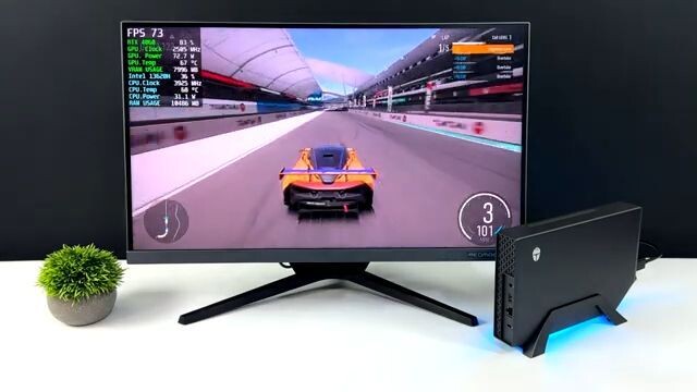 This All New Console Sized Mini PC Has The Power You Need! Thunderobot MIX Hands