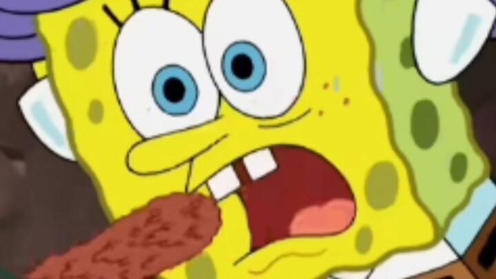 This is just the sponge eating the best meat.