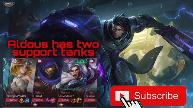 alucard core vs Aldous core/ has two support tank|mlbb.ph
