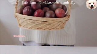 Làm mứt và kẹo dẻo 🍋 dây