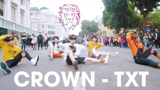 [KPOP IN PUBLIC] TXT (투모로우바이투게더) '어느날 머리에서 뿔이 자랐다 (CROWN)' |커버댄스 Dance Cover| By B-Wild From Vietnam