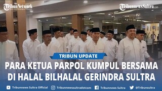 Momen Kebersamaan Andi Sumangerukka, Rusda Mahmud, Herry Asiku di Halal Bihalal Gerindra Sultra