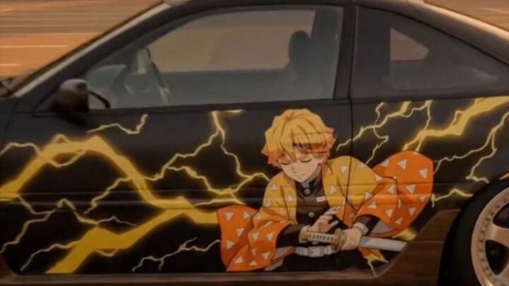 Zenitsu Itasha ⚡️ Thunder Breathing | 鬼灭之刃 痛车