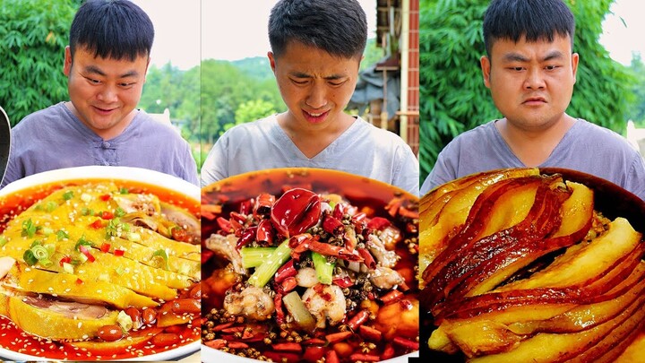 mukbang | Roast Duck | Snail noodles | fried chicken | crayfish | mukbangs | songsong and ermao