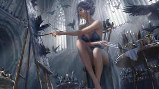 Game CG Video Mix of Female Characters