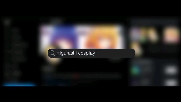 "Higurashi Cosplay"