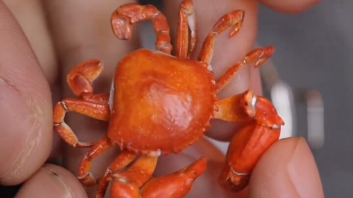The process of making hairy crabs from scratch