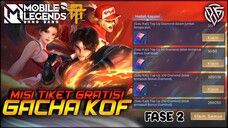 [TA] EVEN KOF BINGO PASE 2 - MISI TOPUP TIKET GRATIS | JJ REVIEW EUDORA EPIC LIMITED