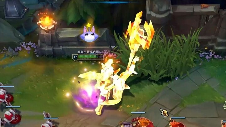 Tại sao tướng Iron Man lại không thể dùng chiêu R lên phân thân của Joker? Đây là lỗi game à?
