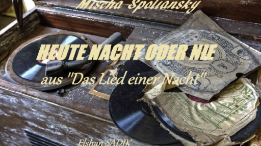 Mischa Spoliansky: ''Heute Nacht oder nie'' Elshan SADIK