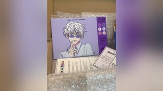 Gojo Satoru Glass Painting Kit 🎨 jujutsukaisen gojo satoru gojosatoru glasspainting glasspintingkits weebtiktok jjk glasspaintinganime