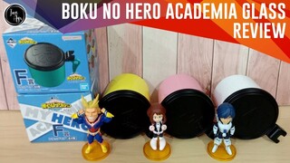 [ REVIEW ] My Boku no Hero Academia 僕のヒーローアカデミア Glass Gelas All Might オールマイト Ochaco 麗日 お茶子 Iida 飯田天哉
