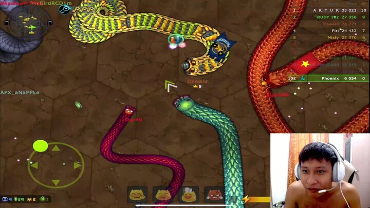 Habang tumatagal mas lalong nakakaexcite to laruin! Little big snake gameplay.