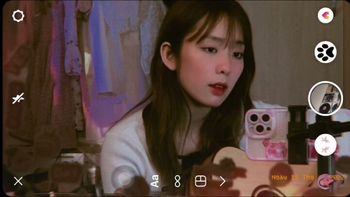 Sau lưng anh có ai kìa - Thiều Bảo Trâm | (cover guitar) Trang Phạm
