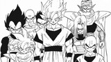 Dragon Ball Z fighters' appearance changes from the Sai Ajin arc to the Cell arc