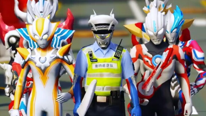 Monsters snatched the candy from the kids, and Ultraman helped them. So cool! #UltramanAnimation#Ult
