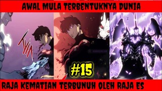 RAJA KEMATIAN TERBUNUH OLEH RAJA HEWAN BUAS DAN RAJA ES | alurcerita solo leveling #15