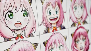 Bagaimana cara menggambar dewa melon Aniya menggunakan 12 gaya anime?