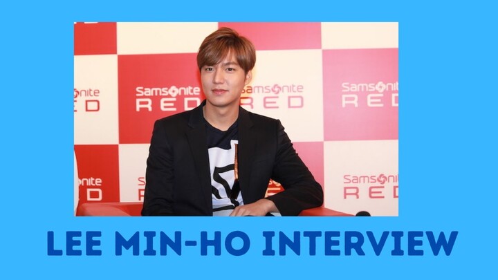 Lee Min-ho interview (2021)