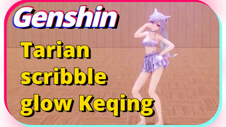Tarian scribble glow Keqing