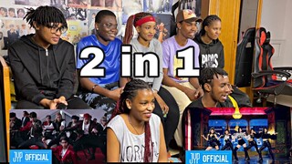 Africans show their friends (newbies) Stray Kids "Back Door" + ITZY "WANNABE" M/V