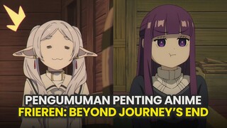 Frieren: Beyond Journey's End Season 2 Resmi Diumumkan!!