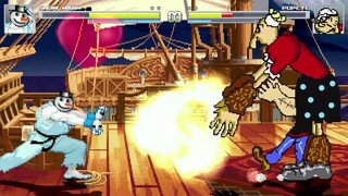 AN Mugen Request #2145: Snow Man VS Popeye