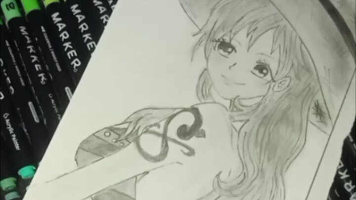 [One Piece] nami art