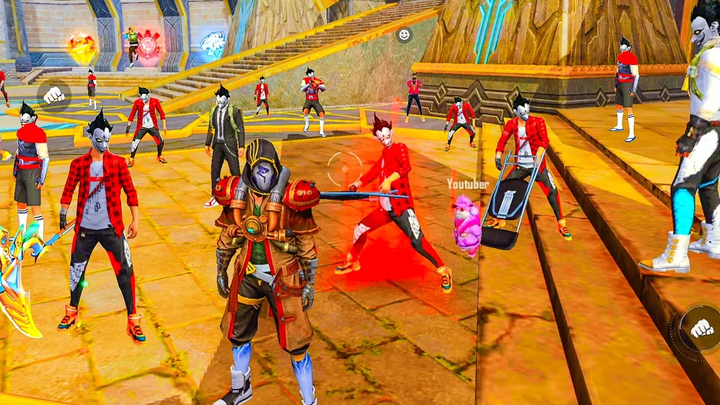เกมเพลย์ Hard Lobby Solo Vs Squad Garena Free Fire