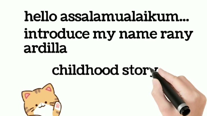 childhood story which cannot be repeated