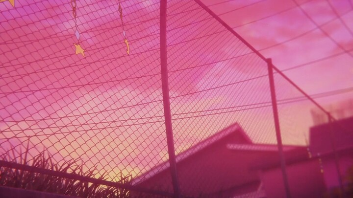 langit merah