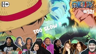 🔥 TOO SLOW !! 😱 STRAW HAT REUNITE REACTION MASHUP | ONE PIECE EPISODE 521