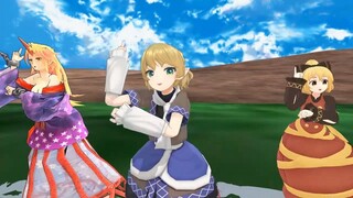 【東方mmd】水橋パルスィ＆星熊勇儀＆黒谷ヤマメでGravity=Reality