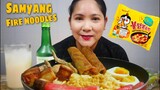 SAMYANG CHEESE FIRE NOODLE WITH OVERLOAD TOPPINGS | BIOCO FOOD TRIP