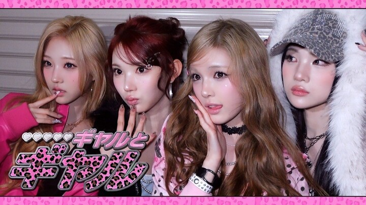 [ID SUB] Equipped with Gyaru makeup♡ Appearing in Harajuku | Hearts2Hearts