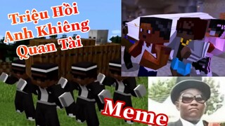 #116 Tik Tok Minecraft - Cách Để Triệu Hồi Anh Da Đen Khiêng Quan Tài Trong MC
