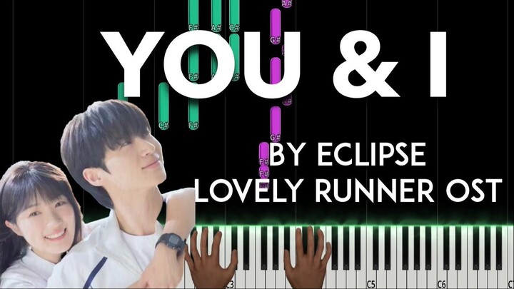 You & I by Eclipse (선재 업고 튀어 - Lovely Runner OST) piano cover + sheet music & lyrics