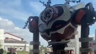 Life-size COS of Exhibition Relic Guardian
