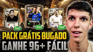 GANHE 96+ FÁCIL🤩🔥 NOVOS PACKs GRÁTIS CHEGARAM BUGADOS😱😱😱 FC MOBILE 24