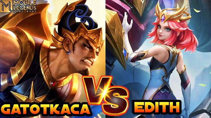 LAWAN EDITH DI EXP LANE?? PICK GATOTKACA AJA !!😎😎