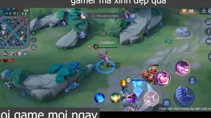 gamer mà xinh đẹp quá p1 #choigamemoingay
