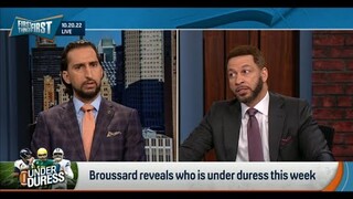 FIRST THINGS FIRST | Chris Broussard reveals who is under duress this Week