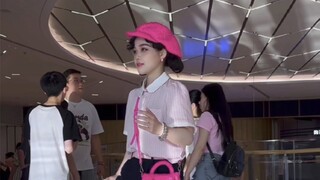 I saw an AI Barbie at the entrance of the cinema